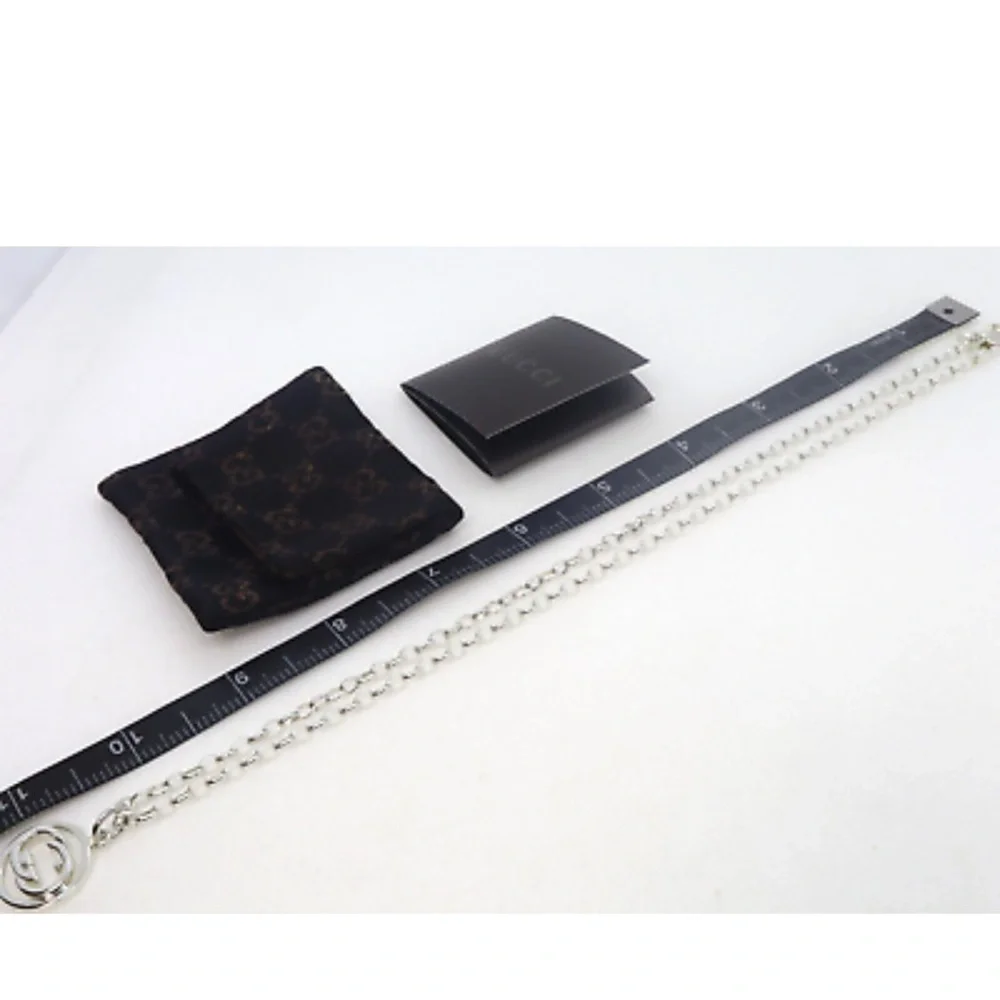 Gucci luxury necklace 925 sterling silver Pristine!!!!